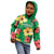 Custom Vanuatu Cricket Kid Hoodie 2024 Tropical Flowers Version