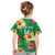 Custom Vanuatu Cricket Kid T Shirt 2024 Tropical Flowers Version