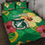 Custom Vanuatu Cricket Quilt Bed Set 2024 Tropical Flowers Version