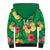 Custom Vanuatu Cricket Sherpa Hoodie 2024 Tropical Flowers Version