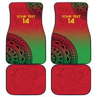 Custom Vanuatu Cricket Car Mats 2024 Polynesian Pattern Sporty Style LT14 - Polynesian Pride