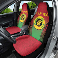 Custom Vanuatu Cricket Car Seat Cover 2024 Polynesian Pattern Sporty Style LT14 - Polynesian Pride