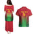 Custom Vanuatu Cricket Couples Matching Puletasi and Hawaiian Shirt 2024 Polynesian Pattern Sporty Style