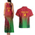 Custom Vanuatu Cricket Couples Matching Tank Maxi Dress and Hawaiian Shirt 2024 Polynesian Pattern Sporty Style