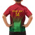 Custom Vanuatu Cricket Family Matching Puletasi and Hawaiian Shirt 2024 Polynesian Pattern Sporty Style