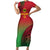 Custom Vanuatu Cricket Family Matching Short Sleeve Bodycon Dress and Hawaiian Shirt 2024 Polynesian Pattern Sporty Style