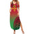 Custom Vanuatu Cricket Family Matching Summer Maxi Dress and Hawaiian Shirt 2024 Polynesian Pattern Sporty Style