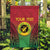 Custom Vanuatu Cricket Garden Flag 2024 Polynesian Pattern Sporty Style