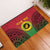 Custom Vanuatu Cricket Rubber Doormat 2024 Polynesian Pattern Sporty Style