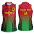 Custom Vanuatu Cricket Women Sleeveless Polo Shirt 2024 Polynesian Pattern Sporty Style