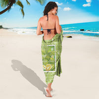 Aloha Hawaii Ulu Palaka Motifs Sarong Hawaiian Breadfruit Stylized Stamp LT14 - Polynesian Pride