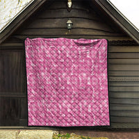 Alaka Hawaii Breadfruit Palaka Motifs Quilt LT14 - Polynesian Pride