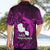 French Polynesia Tahiti Hawaiian Shirt Polynesian Shark Tattoo With Hibiscus Pink Version LT14 - Polynesian Pride