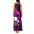 French Polynesia Tahiti Tank Maxi Dress Polynesian Shark Tattoo With Hibiscus Pink Version LT14 - Polynesian Pride