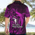 French Polynesia Bora Bora Hawaiian Shirt Polynesian Shark Tattoo With Hibiscus Pink Version LT14 - Polynesian Pride