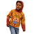 Personalised French Polynesia Kid Hoodie Coat Of Arms With Polynesian Plumeria LT14 - Polynesian Pride