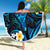 Tokelau Fakaofo Atoll Beach Blanket Polynesian Tattoo Plumeria With Map