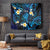 Tokelau Fakaofo Atoll Tapestry Polynesian Tattoo Plumeria With Map