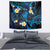 Tokelau Fakaofo Atoll Tapestry Polynesian Tattoo Plumeria With Map