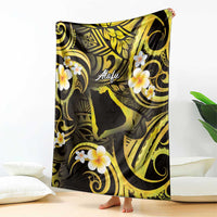 Tokelau Atafu Atoll Blanket Polynesian Tattoo Plumeria With Map LT14 - Polynesian Pride