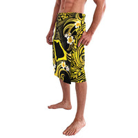 Tokelau Atafu Atoll Lavalava Polynesian Tattoo Plumeria With Map LT14 - Polynesian Pride