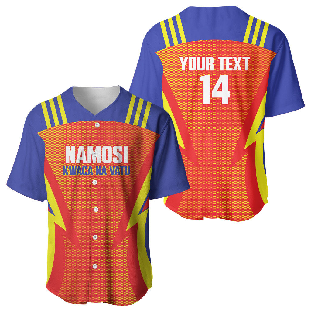 Namosi Fiji 2026 Rugby Custom Baseball Jersey Kwaca Na Vatu LT14 - Polynesian Pride