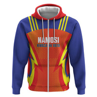 Namosi Fiji 2026 Rugby Custom Hoodie Kwaca Na Vatu LT14 Zip Hoodie Red - Polynesian Pride