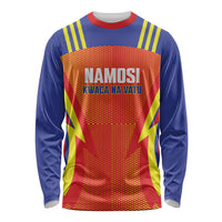 Namosi Fiji 2026 Rugby Custom Long Sleeve Shirt Kwaca Na Vatu LT14 Unisex Red - Polynesian Pride