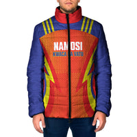 Namosi Fiji 2026 Rugby Custom Padded Jacket Kwaca Na Vatu LT14 Men Red - Polynesian Pride