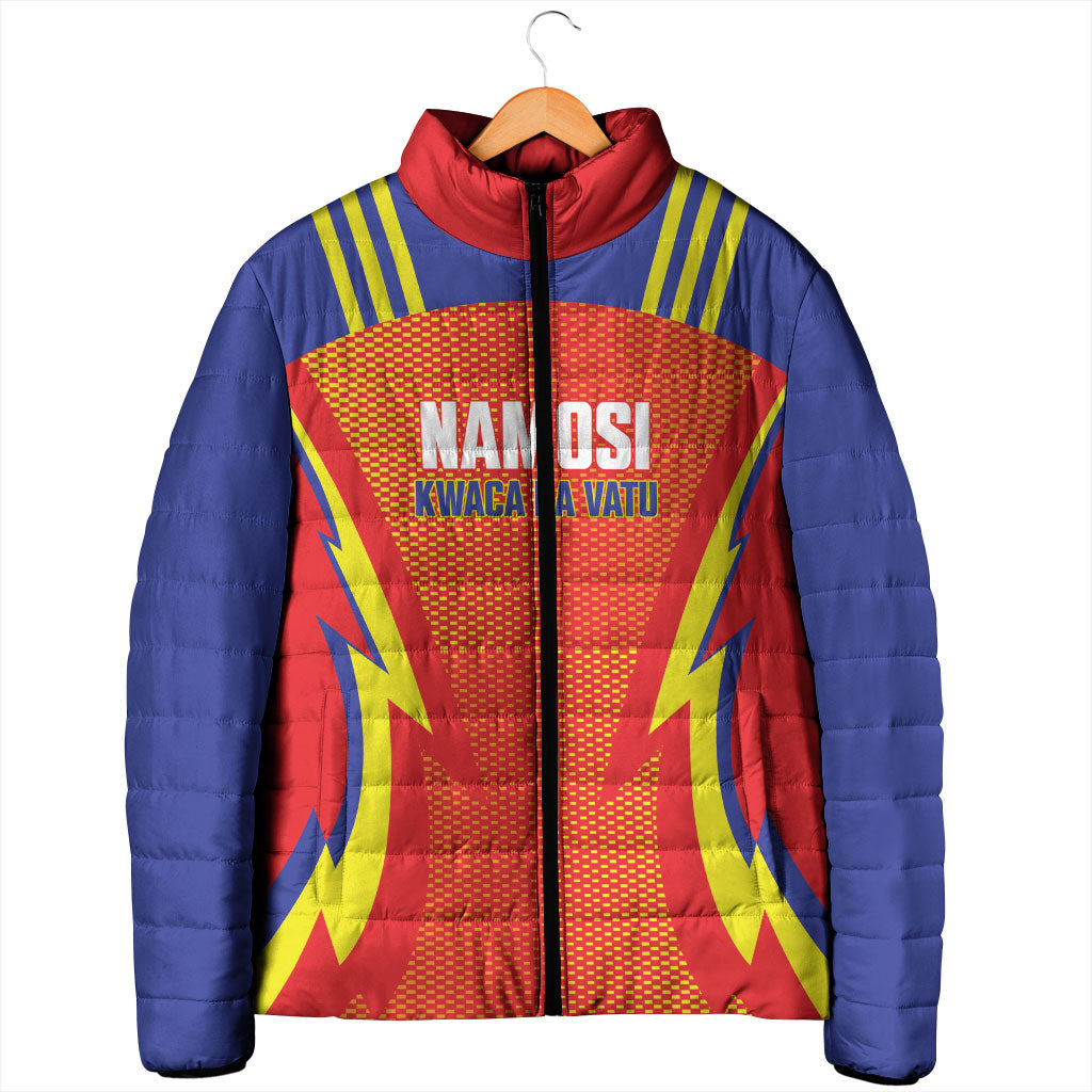 Namosi Fiji 2026 Rugby Custom Padded Jacket Kwaca Na Vatu LT14 - Polynesian Pride