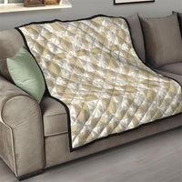 Beige Ngatu Pattern Malo e Lelei Tonga Quilt