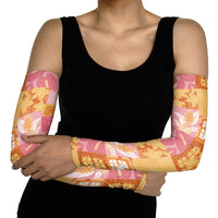 Aloha Hawaii Quilt Floral Patchwork Style Arm Sleeves