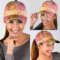 Aloha Hawaii Quilt Floral Patchwork Style Classic Cap
