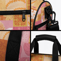 Aloha Hawaii Quilt Floral Patchwork Style Duffle Bag