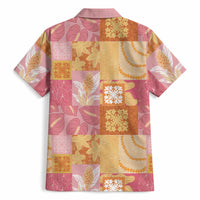 Aloha Hawaii Quilt Floral Patchwork Style Hawaiian Shirt