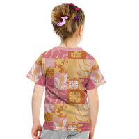 Aloha Hawaii Quilt Floral Patchwork Style Kid T Shirt