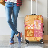 Aloha Hawaii Quilt Floral Patchwork Style Luggage Cover