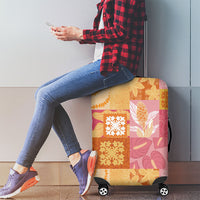 Aloha Hawaii Quilt Floral Patchwork Style Luggage Cover