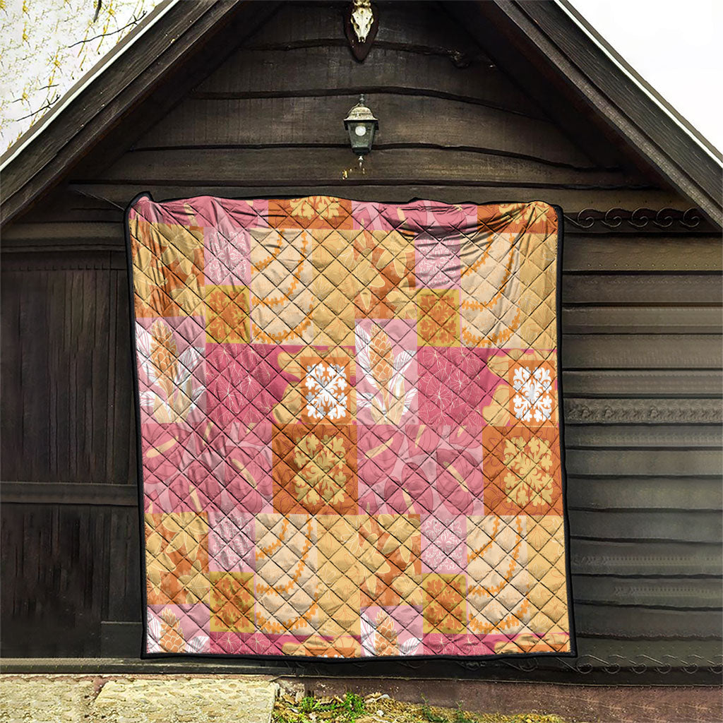 Aloha Hawaii Quilt Floral Patchwork Style Quilt