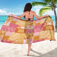 Aloha Hawaii Quilt Floral Patchwork Style Sarong