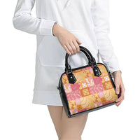 Aloha Hawaii Quilt Floral Patchwork Style Shoulder Handbag