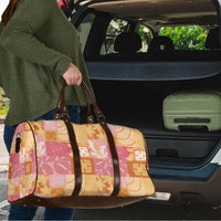 Aloha Hawaii Quilt Floral Patchwork Style Travel Bag