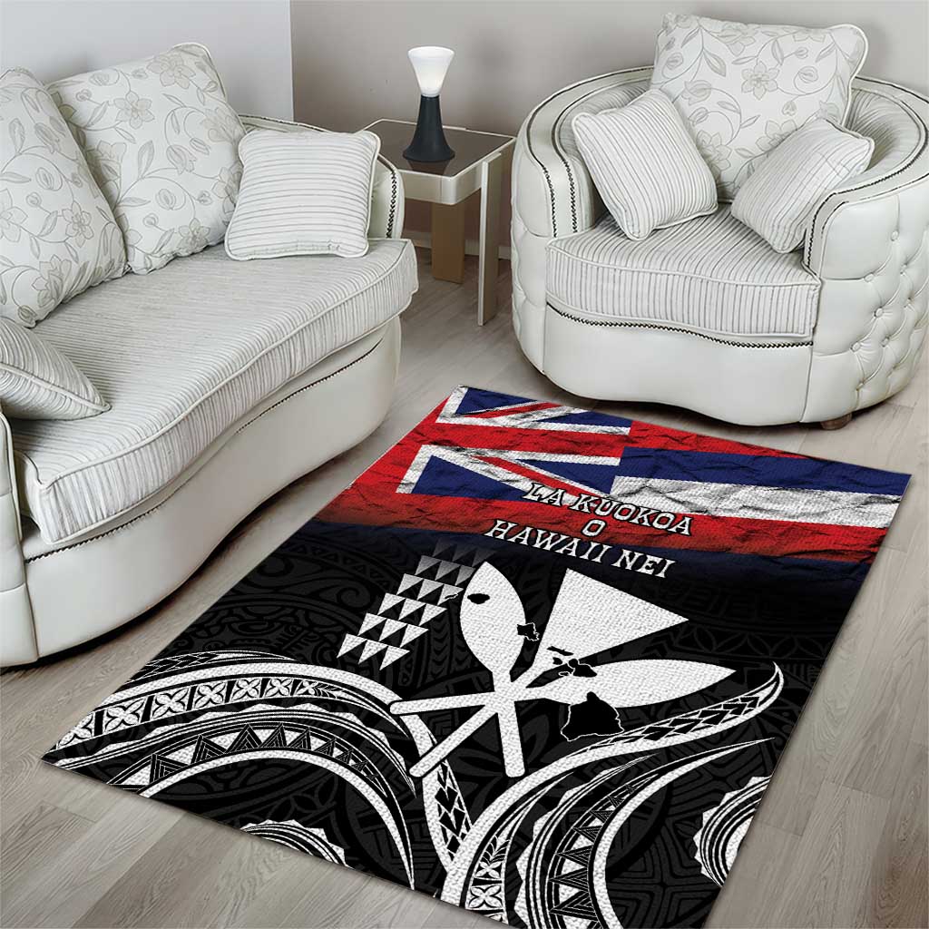 Hawaii Independence Day Area Rug La Kuokoa - Happy 28th November LT14 - Polynesian Pride