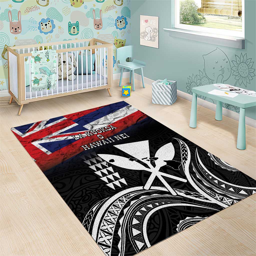 Hawaii Independence Day Area Rug La Kuokoa - Happy 28th November LT14 - Polynesian Pride
