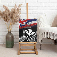 Hawaii Independence Day Canvas Wall Art La Kuokoa - Happy 28th November LT14 - Polynesian Pride