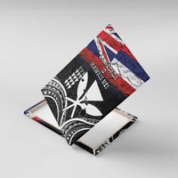 Hawaii Independence Day Canvas Wall Art La Kuokoa - Happy 28th November LT14 With Frame Black - Polynesian Pride
