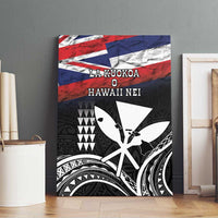 Hawaii Independence Day Canvas Wall Art La Kuokoa - Happy 28th November LT14 - Polynesian Pride