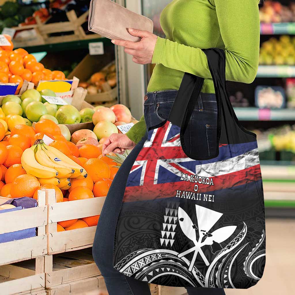 Hawaii Independence Day Grocery Bag La Kuokoa - Happy 28th November LT14 - Polynesian Pride