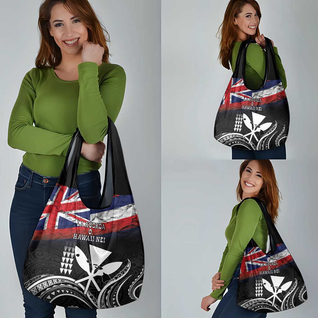 Hawaii Independence Day Grocery Bag La Kuokoa - Happy 28th November LT14 - Polynesian Pride