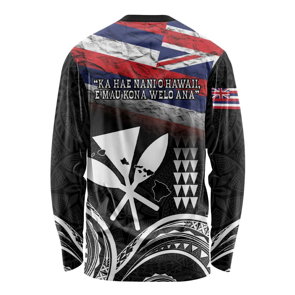Hawaii Independence Day Long Sleeve Shirt La Kuokoa - Happy 28th November LT14 - Polynesian Pride